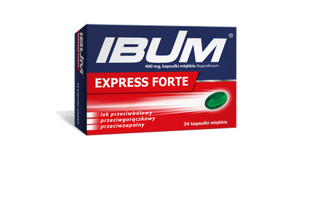 Ibum Express Forte 400 mg, 24 kapsułek miękkich