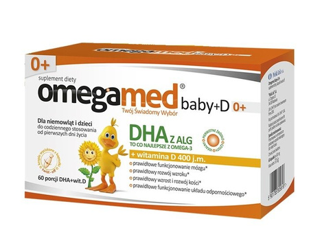 Omegamed Baby+D kaps.twistoff*60