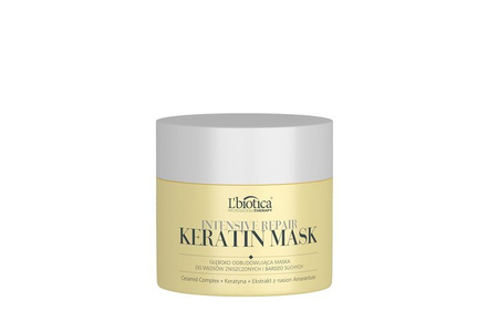 L'BIOTICA Maska Keratynowa odbudowująca 200ml