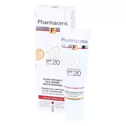 PHARMACERIS F Fluid kryjący dla skóry naczynkowej 20 SPF20 , 30ml