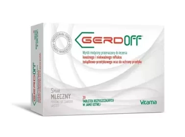 Gerdoff, 20 tabletek do ssania