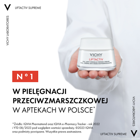 VICHY LIFTACTIV SUPREME cera normalna i mieszana 50mlData ważności 