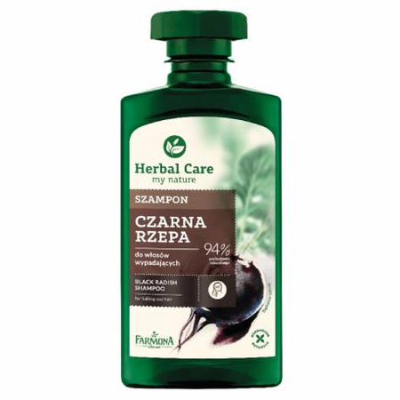 FARMONA HERBAL CARE Szampon do włosów Czarna rzepa, 330ml