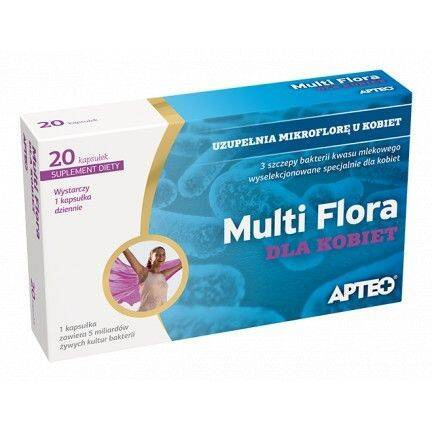 Multi Flora APTEO dla kobiet kapsułki  20 kaps.