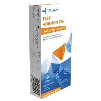 Test Hormon TSH, domowy test do oznaczania poziomu hormonu tarczycy 1 sztuka