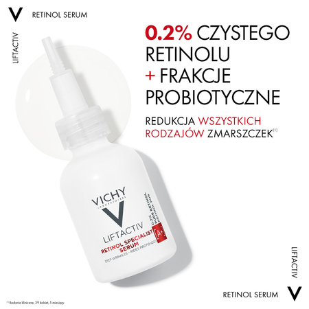 Vichy Liftactiv Specialist Retinol Serum 30 ml dATA WAZNOSCI 2026.04