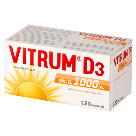 Vitrum D3 1000 kaps. 120 kaps.