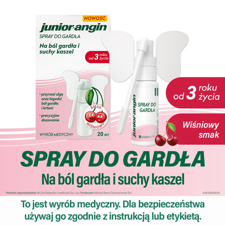 Junior angin spray do gardła