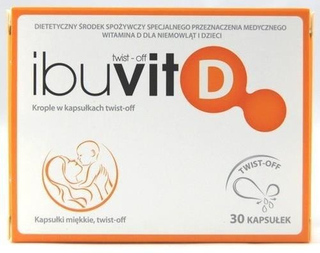 Ibuvit D 400 Twist-of x 30 kaps.