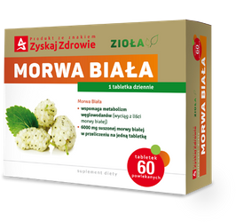 Zyskaj Zdrowie Morwa biała tabletki, 60 sztuk 