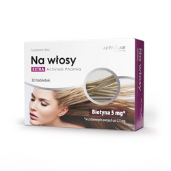 Na włosy Extra Activlab Pharma, 30 tabletek