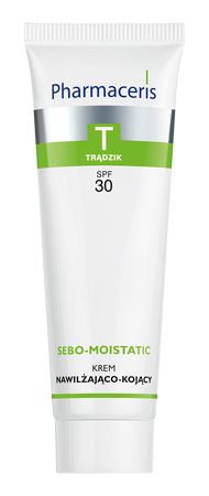 PHARMACERIS T SEBO-MOISTATIC Krem nawilżająco-kojący do twarzy SPF30, 50ml