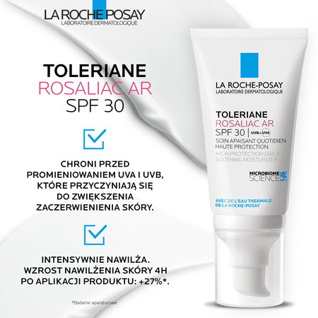 LA ROCHE-POSAY Toleriane Rosaliac AR UV SPF30, 50ml
