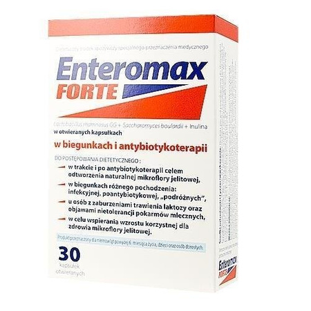 Enteromax Forte 30 kapsułek