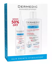 DERMEDIC CAPILARTE Zestaw Szampon, 300 ml+Serum, 150 ml