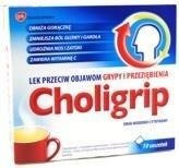 Choligrip miodowo-cytrynowy x 10 sasz.