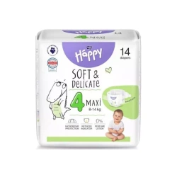 Bella Happy Pieluszki 4 Maxi 8-14KG 14szt