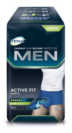 Majtki chłonne TENA Men Pants Plus L 30 szt.