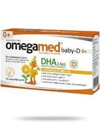 Omegamed Baby+D 0+ kapsułi twistoff 30 sztuk
