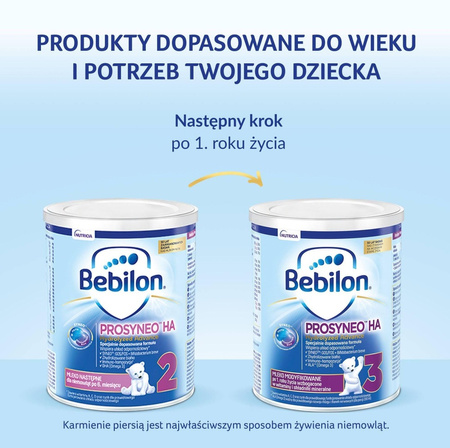 Bebilon PROSYNEO™ HA Hydrolyzed Advance 2 powyżej 6 miesiąca życia, 400 g
