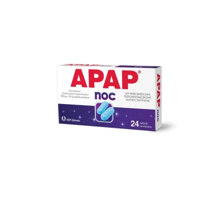 Apap Noc, 24 tabletki