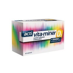 Acti Vita-miner D3, 60 tabletek