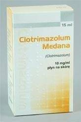 Clotrimazolum płyn na skórę 0,01g/1ml