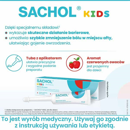 Sachol Kids żel 15ml