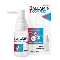 Ballamin B Complex spray do gardł. 15 ml