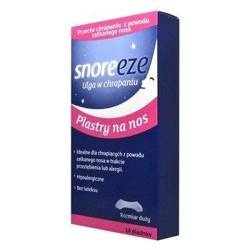 Snoreeze Plastry na nos duże 10 sztuk