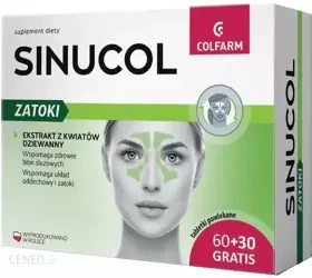 Sinucol Zatoki tabl.powl. 60tabl.+30tabl.