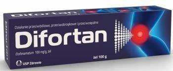 Difortan żel 0,1 g/g 50g