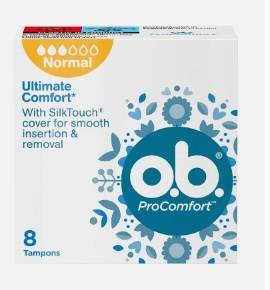 Tampony higieniczne OB ProComfort Normal, 8 szt.