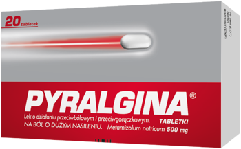 Pyralgina 500mg, 20 tabletek