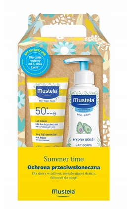 Mustela Summer Time Zestaw Hydra Bebe mlec