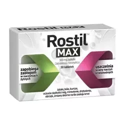 Rostil Max tabl. 500 mg, 30 tabletek