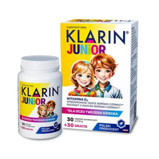 Klarin Junior tabl.powl. 60 tabl.