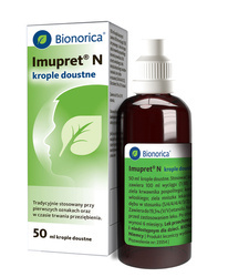 Imupret N krople doustne 1 ml/ml, 50 ml Data waznosci 2025,11.30