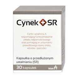 Cynek+SR.30 kapsułek o przedłużonym uwalnianiu