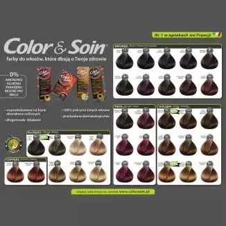 COLOR & SOIN Farba  do włosów 7G  złocisty blond 135 ml