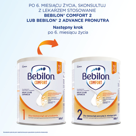 Bebilon Comfort 1 od urodzenia, 400 g