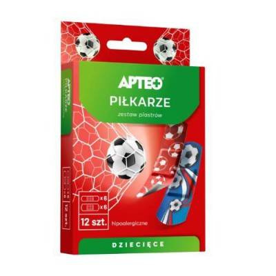  Plastry dla dzieci - piłkarze APTEO, 12 sztuk