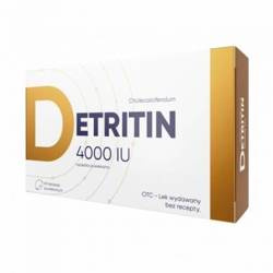 Detririn D3 4000j.m., 60 tabletek