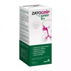 ZATOGRIP Junior 6+, 120 ml Data ważności 2026.01.30