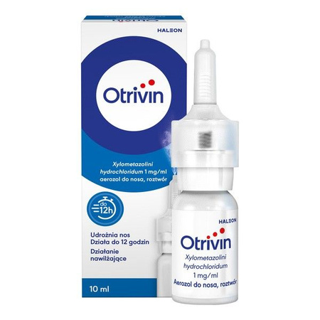 Otrivin 0,1% aer.donosa zpomp. 1mg/ml 10ml