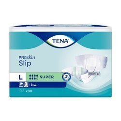 TENA Slip ProSkin Super, pieluchomajtki, large, 30 sztuk