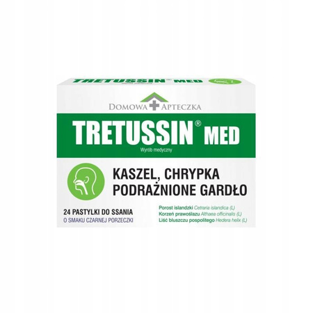 Tretussin pastyl.do ssania 24 pastyl.
