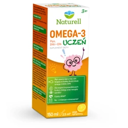 Naturell Omega 3 Uczeń płyn 150 ml