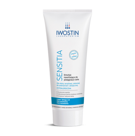 IWOSTIN Emulsja nawilżająca do pielęgnacji ciała 200ml