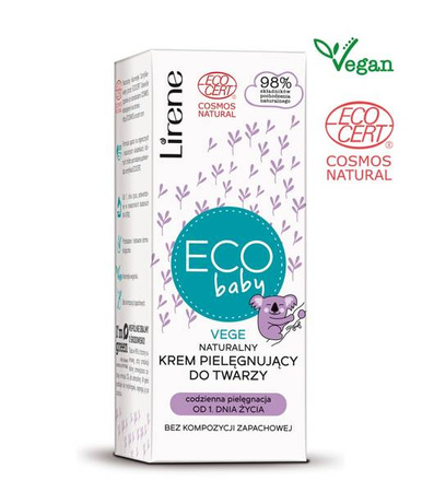 LIRENE ECO BABY Krem do twarzy 50 ml